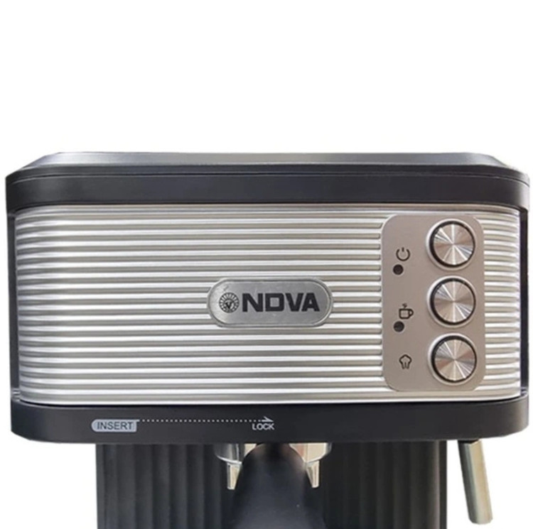 اسپرسوساز ندوا NDVAمدل NCM-818EXPS بافشار20بارقهوه ساز اسپرسوساز