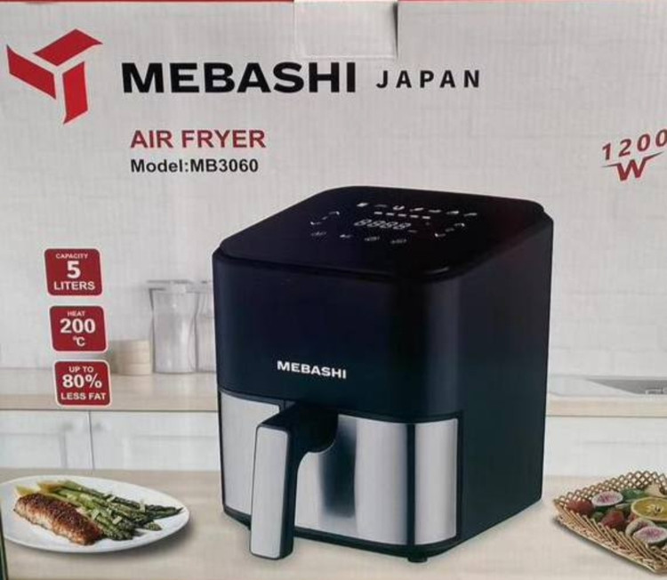سرخ کن مباشی (ضمانت اصالت کالا)(صفحه تاچ روی دستگاهMEBASHI) مدل MB-3060