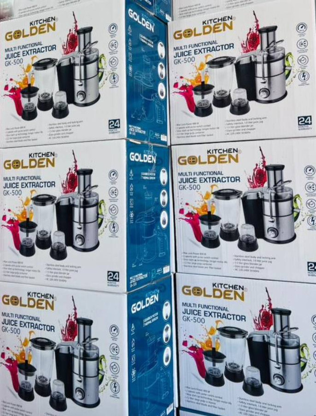 آبمیوه گیری گلدن کیچن4کار GK-500 (با یک سال ضمانت شرکتی)(ارسال فوری)