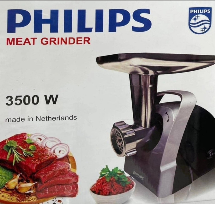 چرخ گوشت فیلیپس مدلMG-PH640(پرداخت درمحل) باموتورمسی پرقدرت گیربوکسی3500 وات(رنگ مشکی)