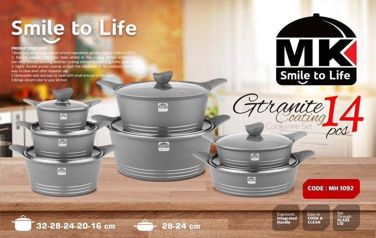 سرویس قابلمه چدن MK