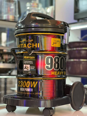 جاروبرقی سطلی هیتاچی(2300وات) مدل CV-9800 YJ (ارسال در تهران درمدت یک روز)(مکش قدرتمند) (مکش ذرات ریز و قطعات بزرگ )ارسال سریع به تمام شهرها باربریHITACHI